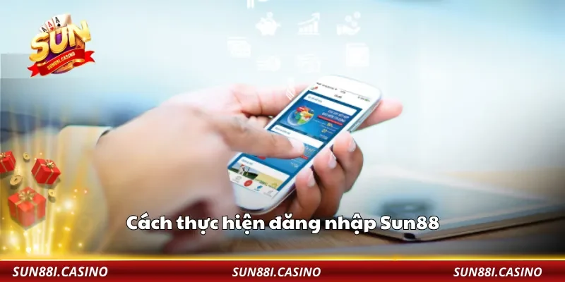 Cách thực hiện đăng nhập Sun88